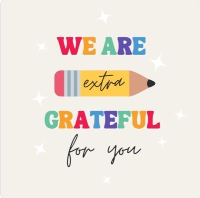 We are thankful for you!