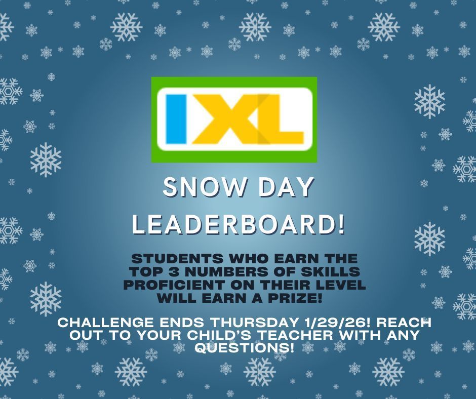 IXL Snow Day Challenge
