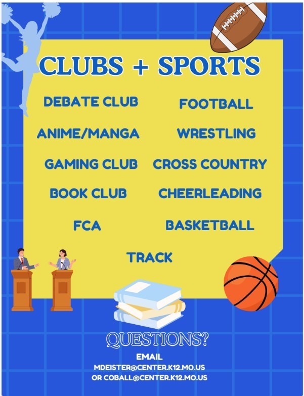 Clubs and Sports