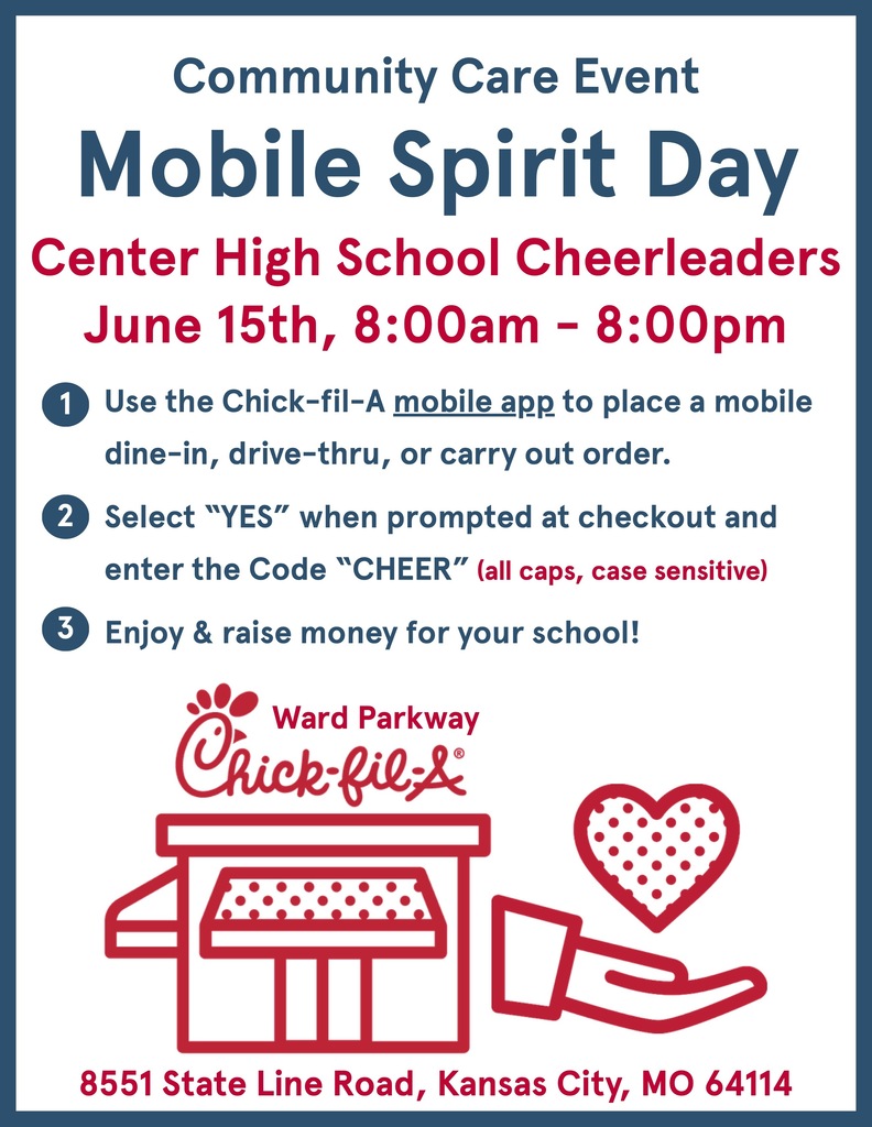 Fundraiser at Chick-fil-A for CHS Cheerleaders.