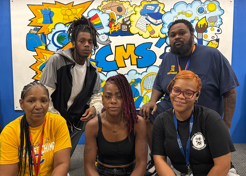 Center Middle School custodians.