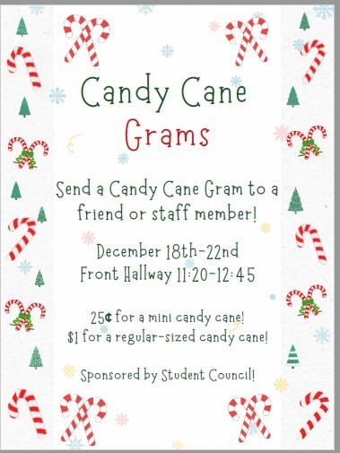 Candy Cane Grams