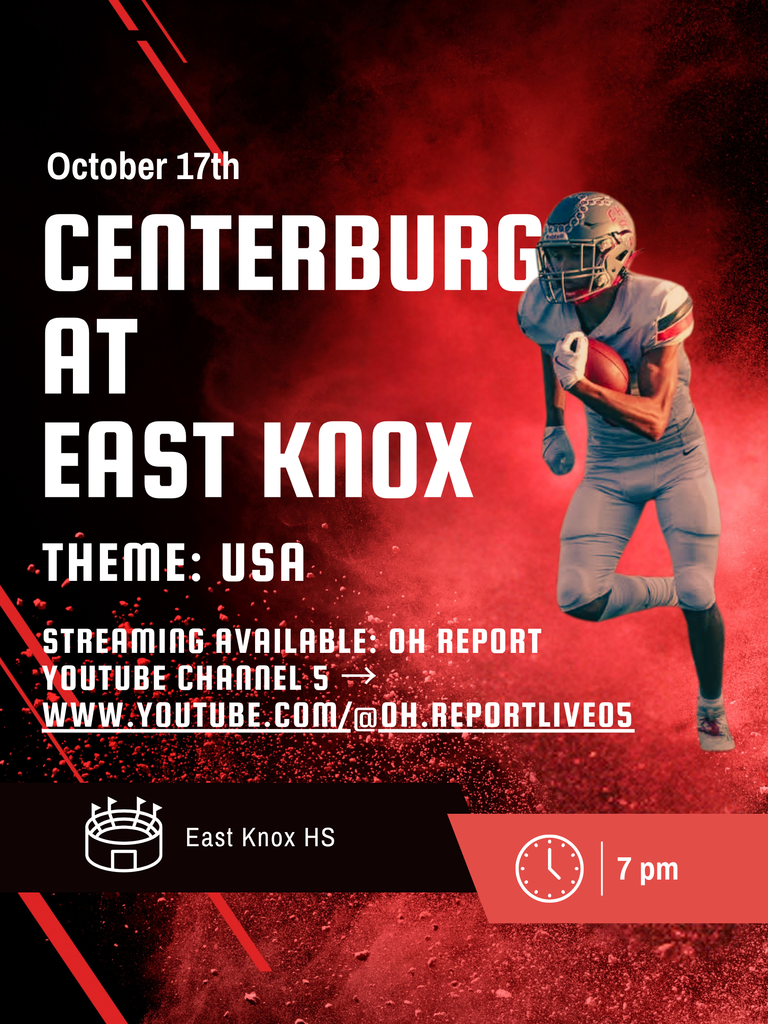 Cburg vs East Knox Football Game