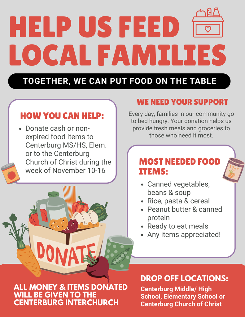 Food Drive Flyer