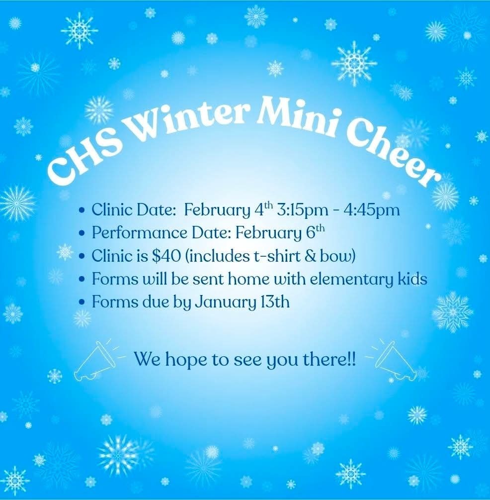 Mini cheer info