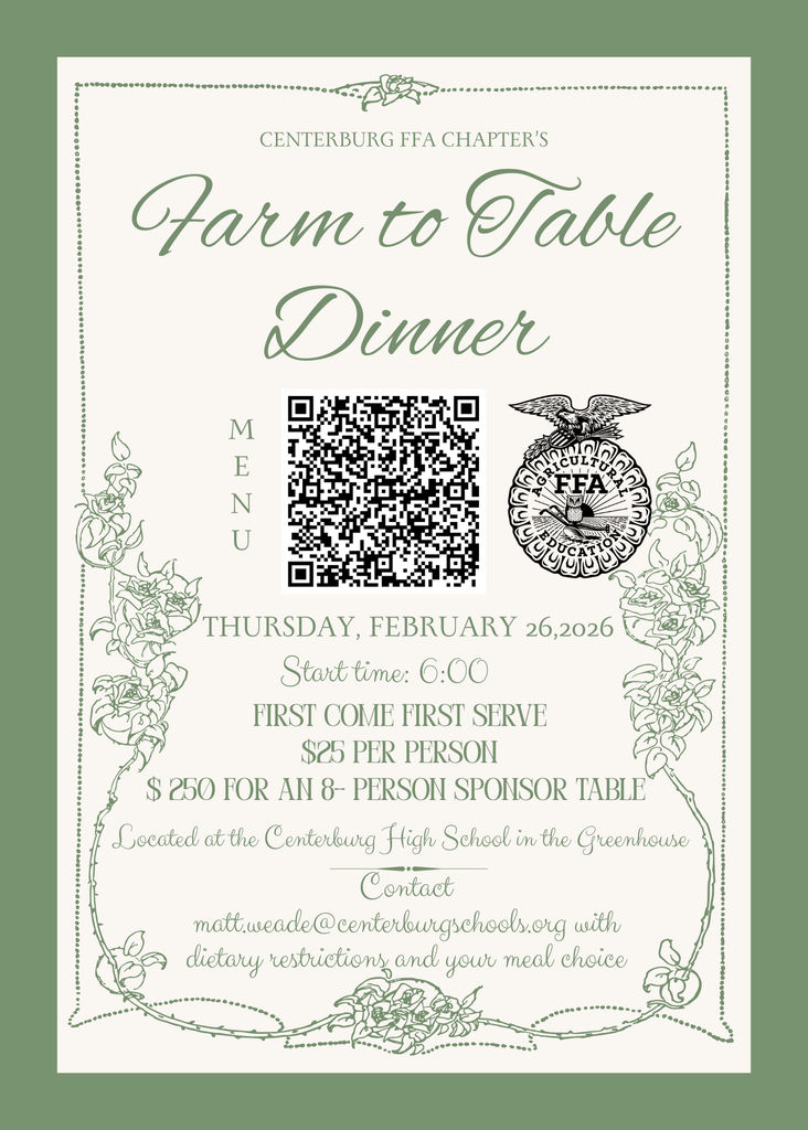 Farm to Table Dinner - FFA