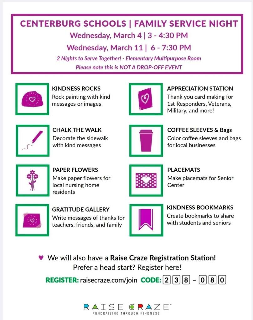 Raise Craze Fundraiser