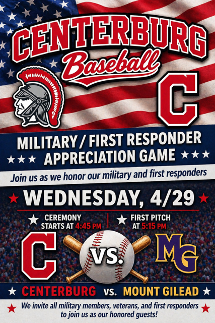 Baseball Military/ First Responder Appreciation Game