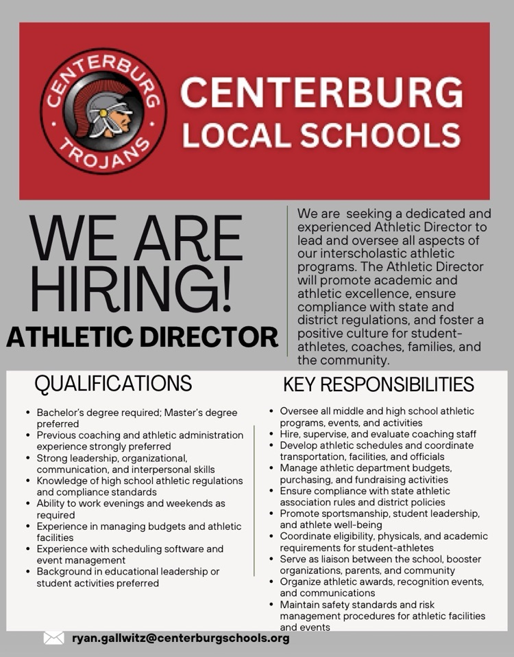 Athletic Director 2026