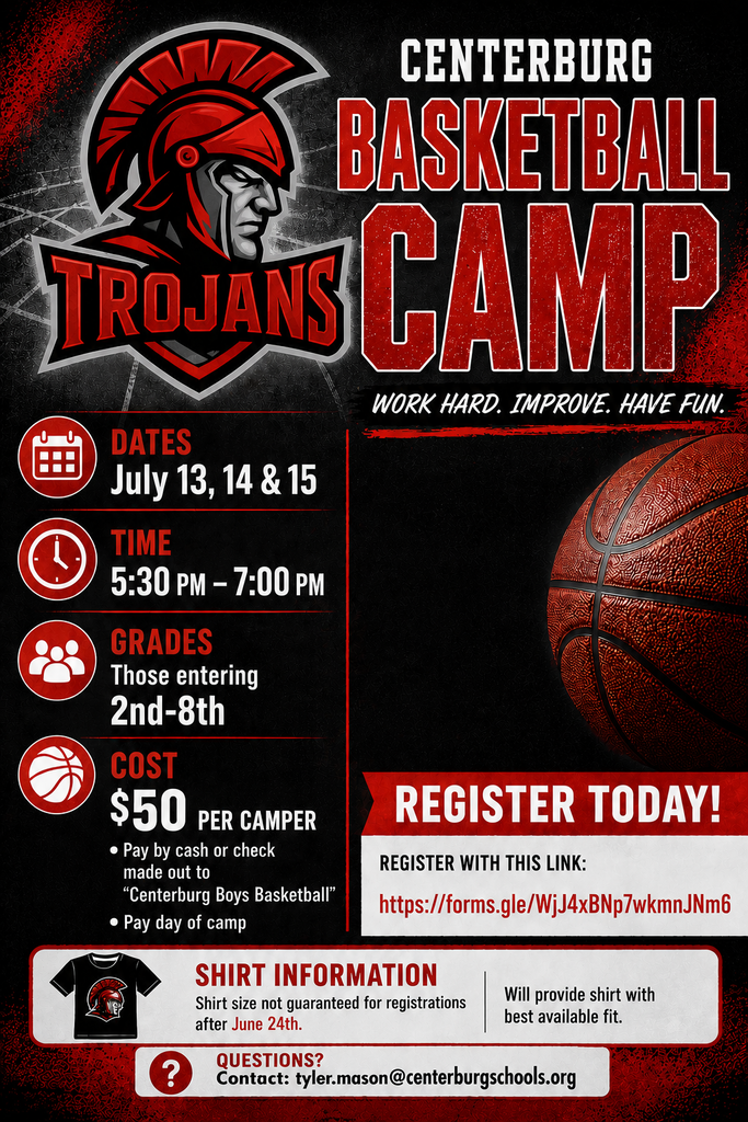 CHS Youth Basketball Camp Flyer