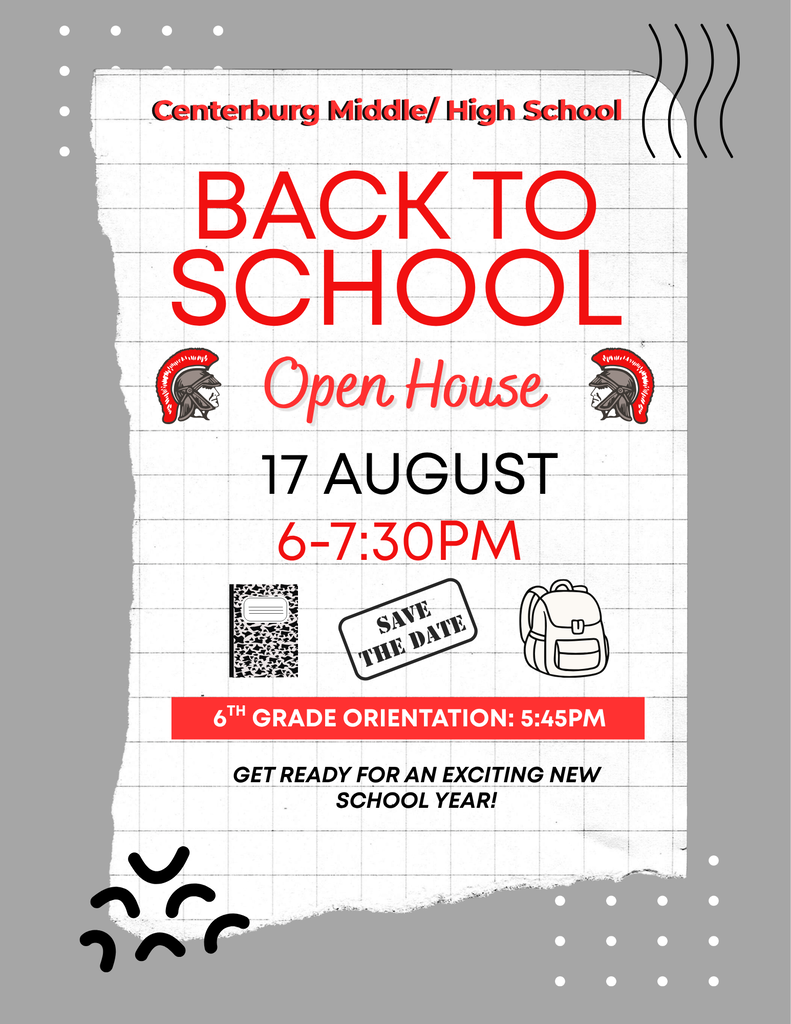 Open House Info - MS/HS