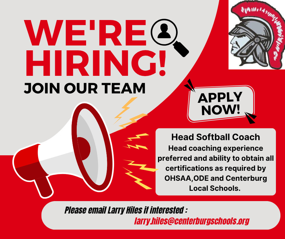 Softball Coach Opening