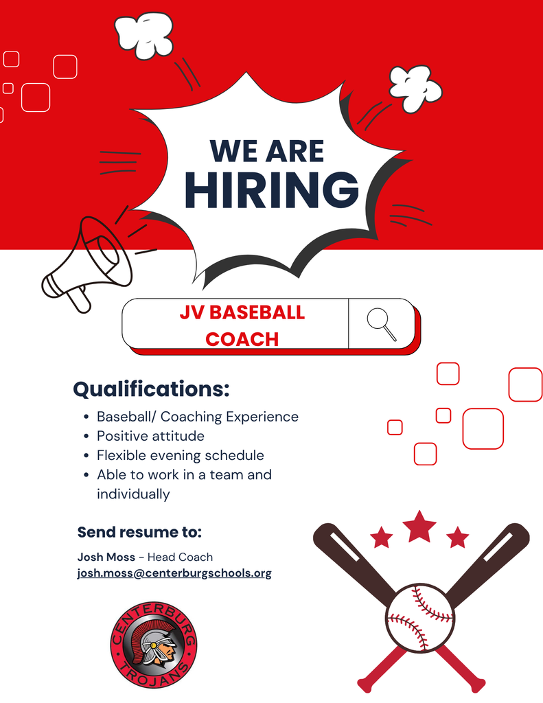 Job post - JV Baseball Coach