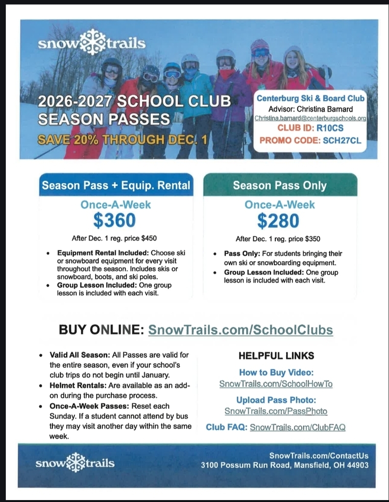 Ski Club Info