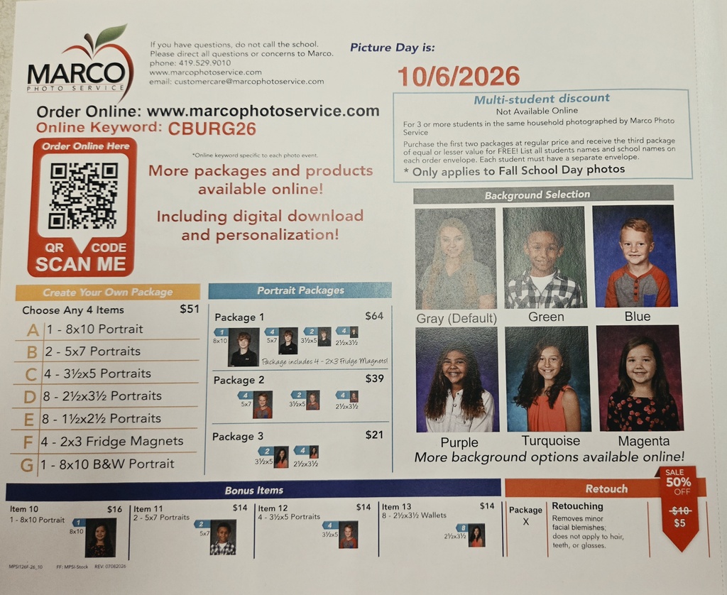 Picture Day Form