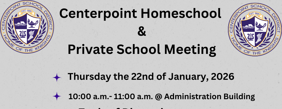 Home School Meeting 2026