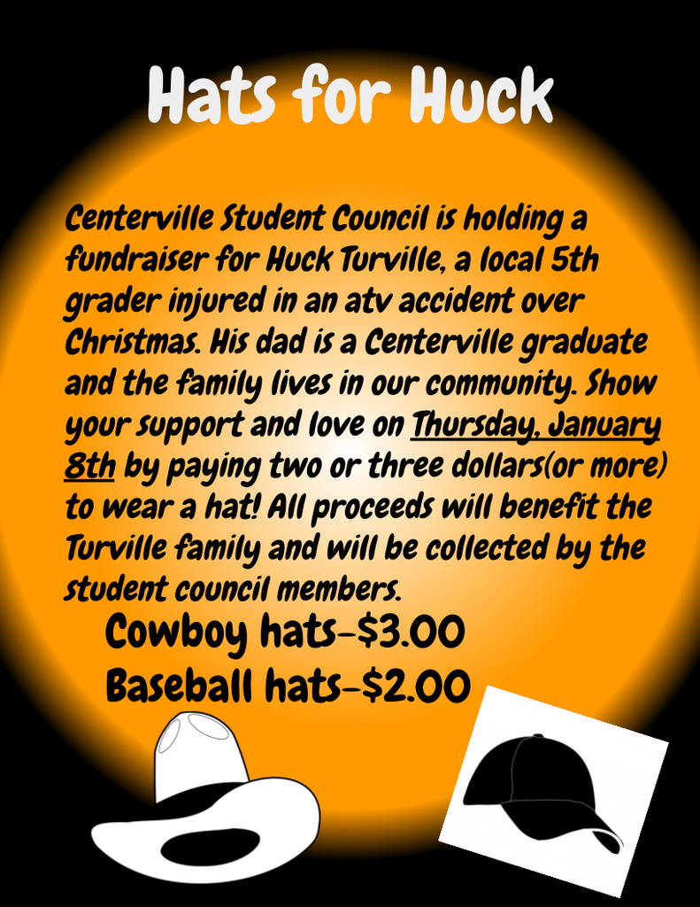 cowboy hat & baseball hat