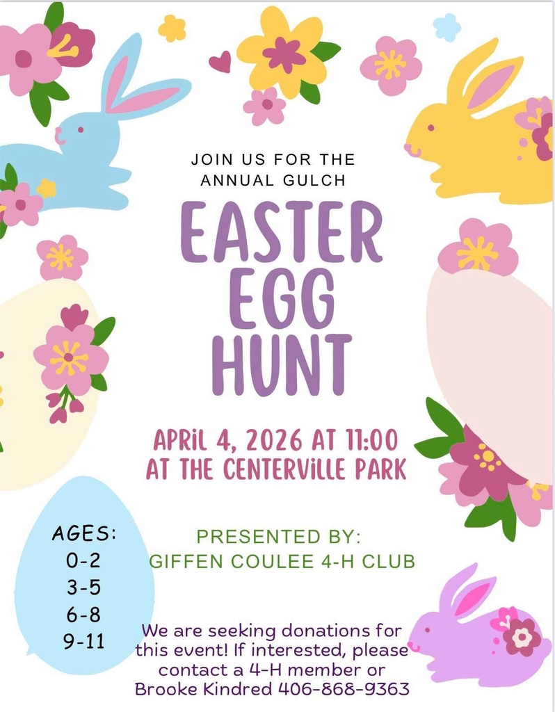 flowers, easter eggs, bunnies, egg hunt info