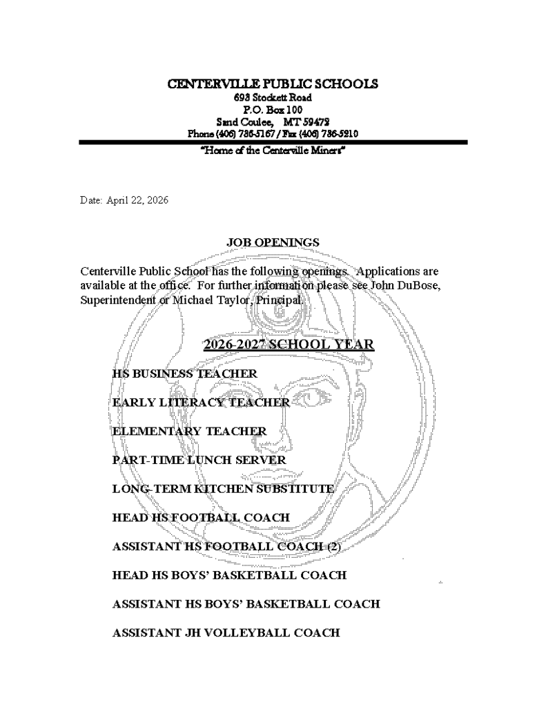 job openings 4-22-26