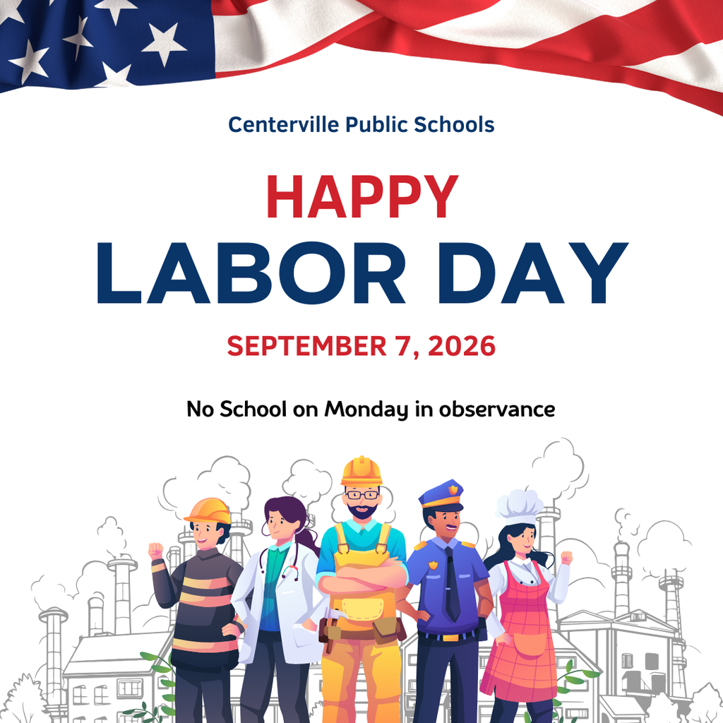 factories in the background, construction worker, doctor, construction worker, policeman, chef