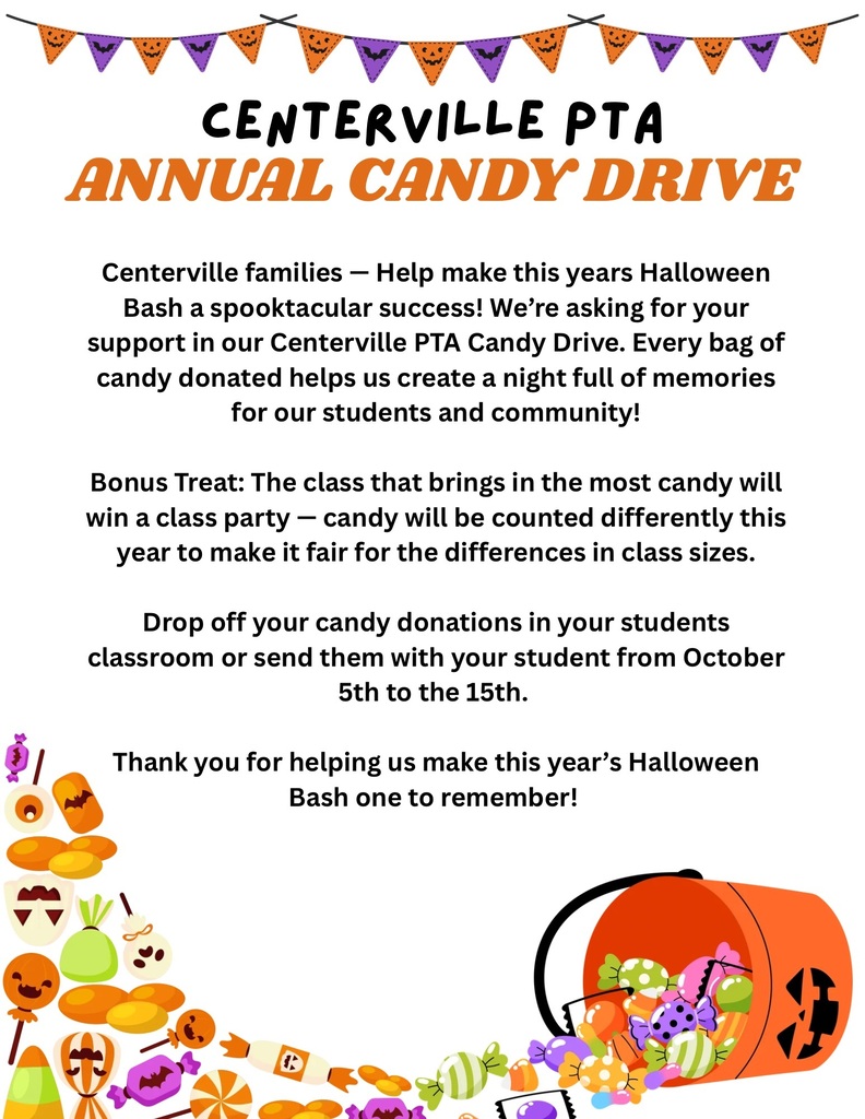 jack-o-lantern banner, jack-o-lantern bucket tipped over spilling out Halloween candy