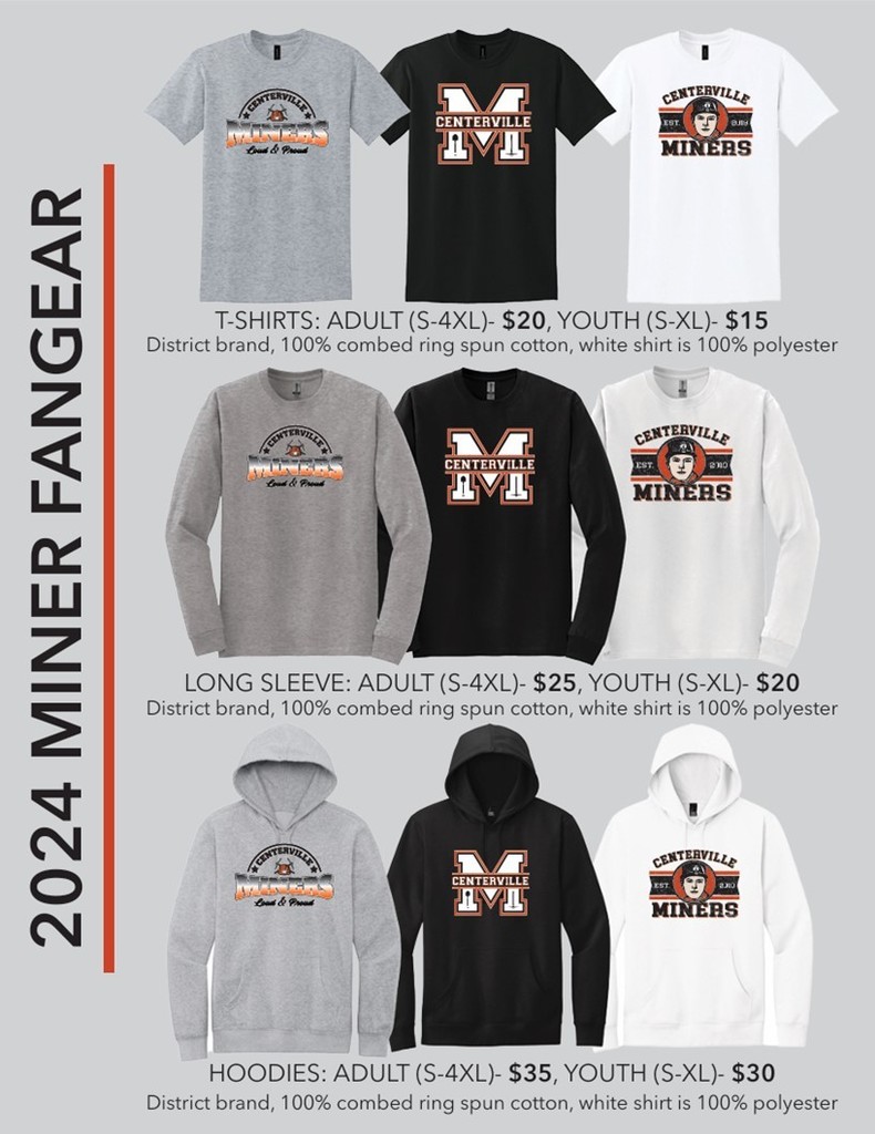 miner gear order form