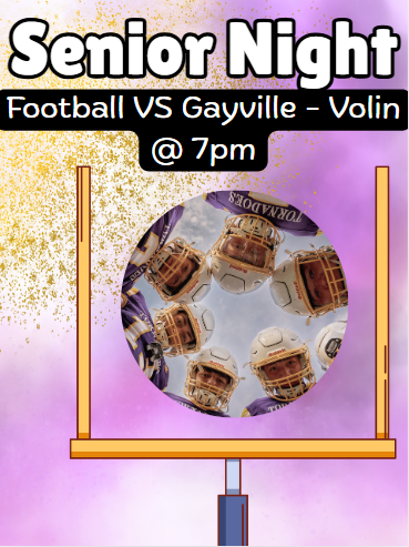 Football vs Gayville-Volin starting at 7 pm.