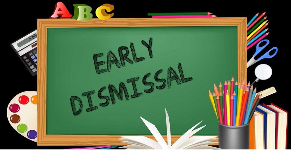 1:15 pm Early Dismissal