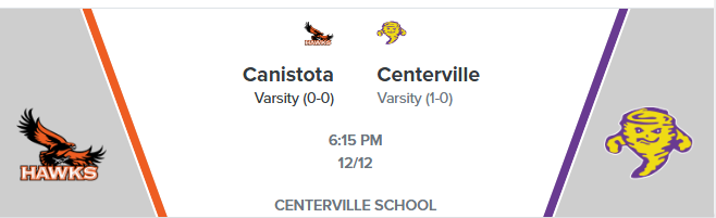 Doubleheader Basketball vs Canistota