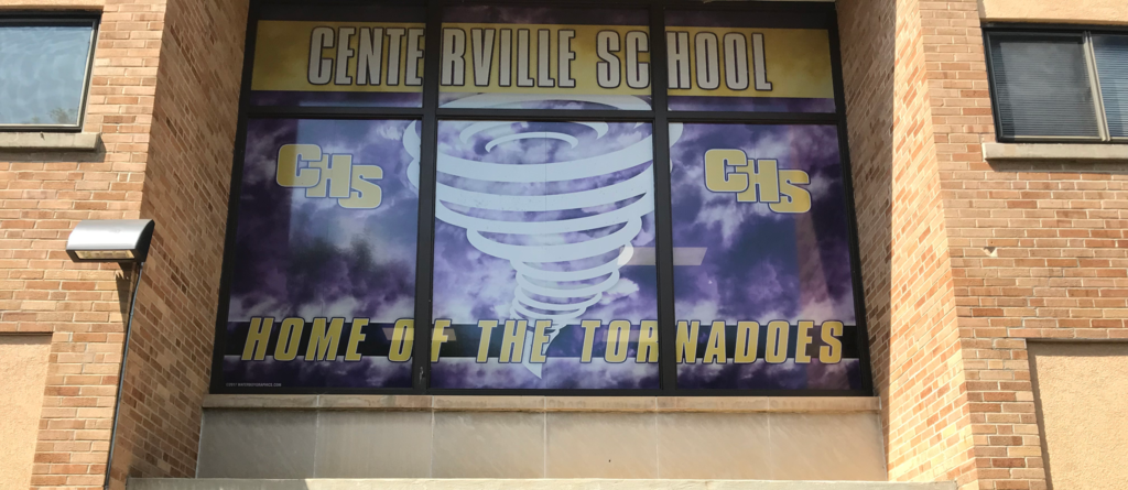 front of school