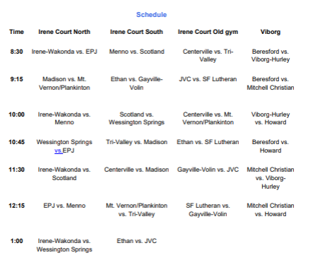 Schedule