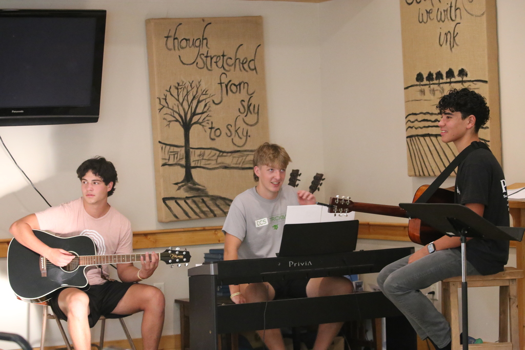 playing instruments for worship