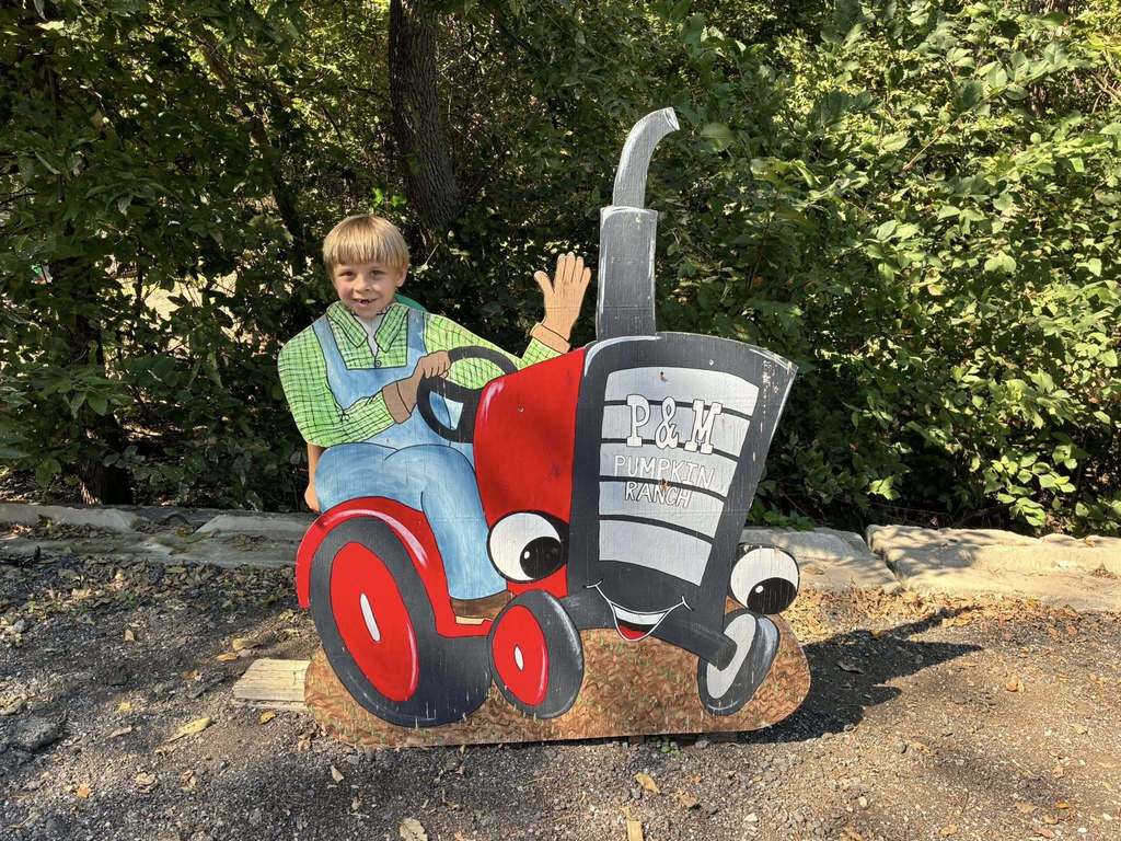 Fun at the pumpkin patch