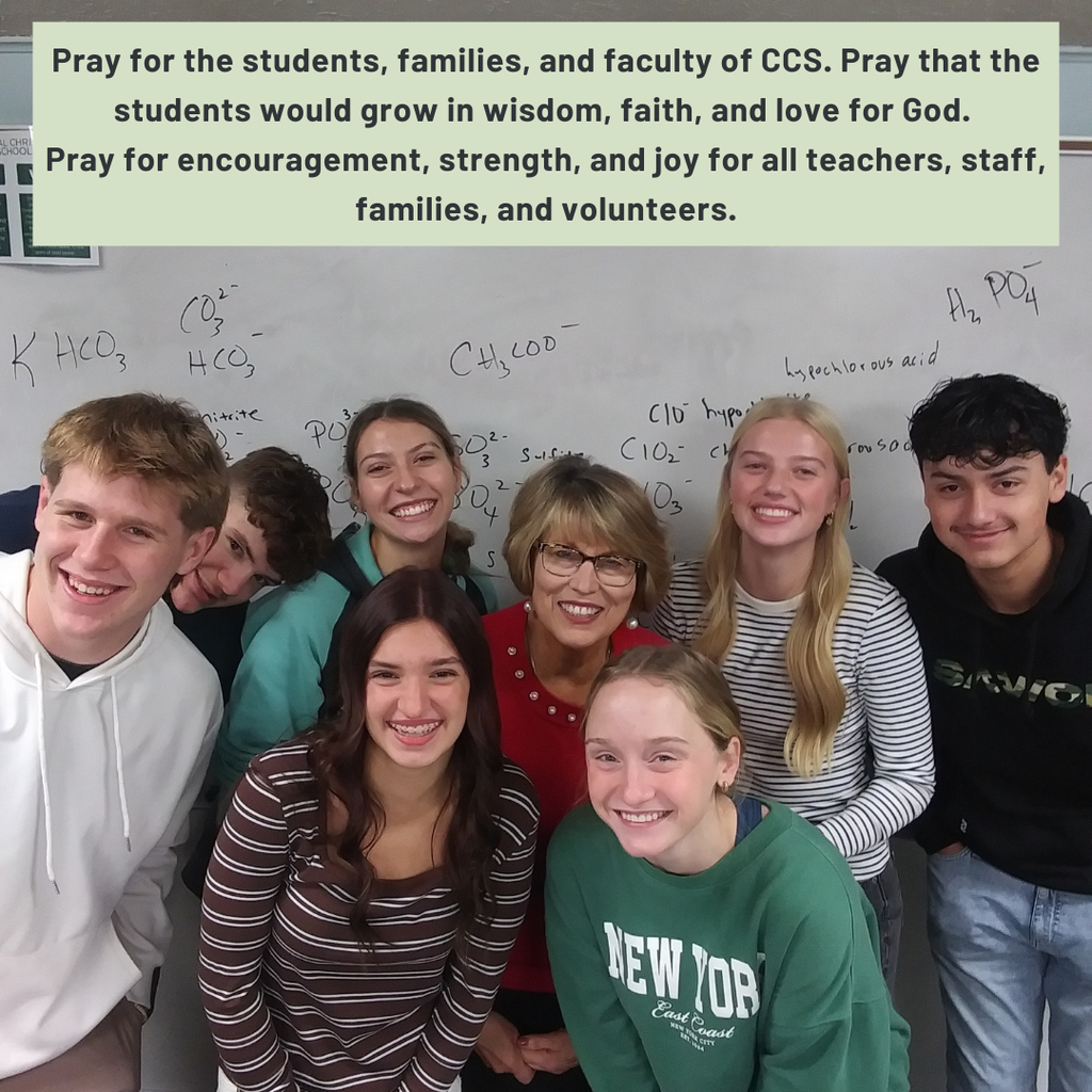 Pray for students, families, and staff