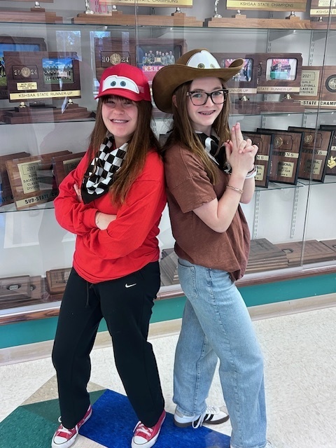 Lightening McQueen and Mater from Cars