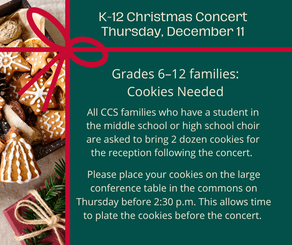 Christmas Cookie Reminder