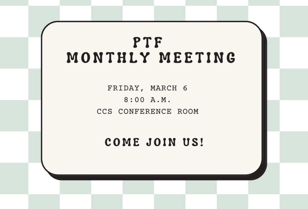 PTF Monthly Meeting