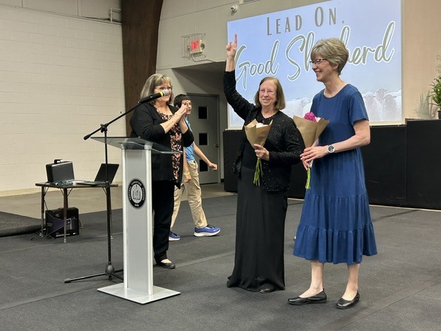 Mrs. Reynolds and Mrs. Huck