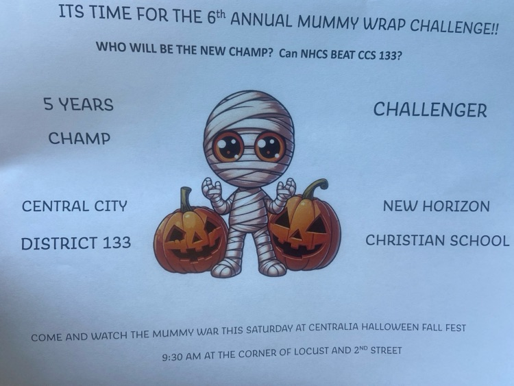 Mummy wrap challenge 