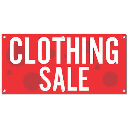 CLOTHING SALE