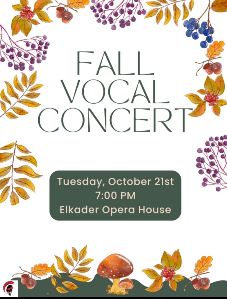 Fall Vocal Concert