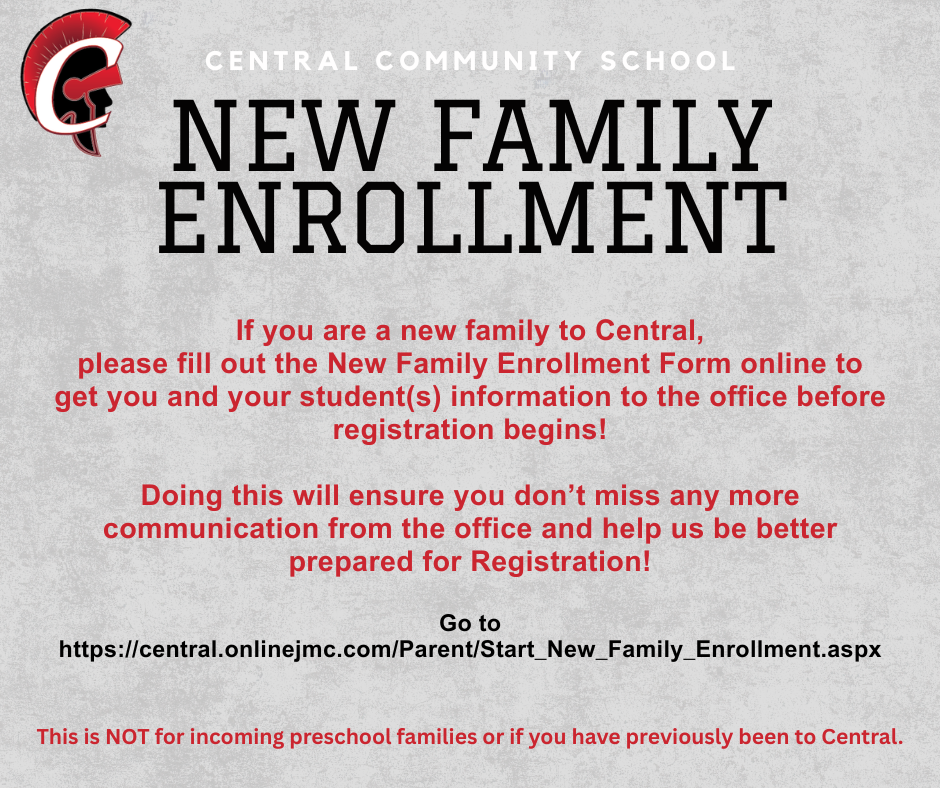 New Family Enrollment