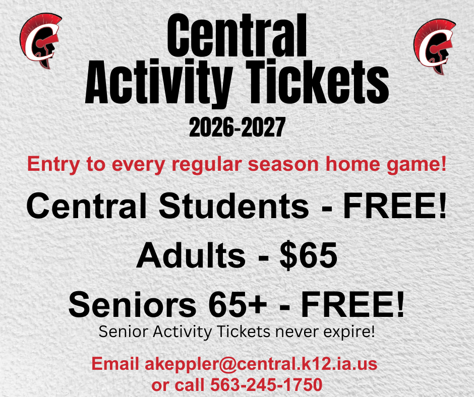Central Activity ticket prices