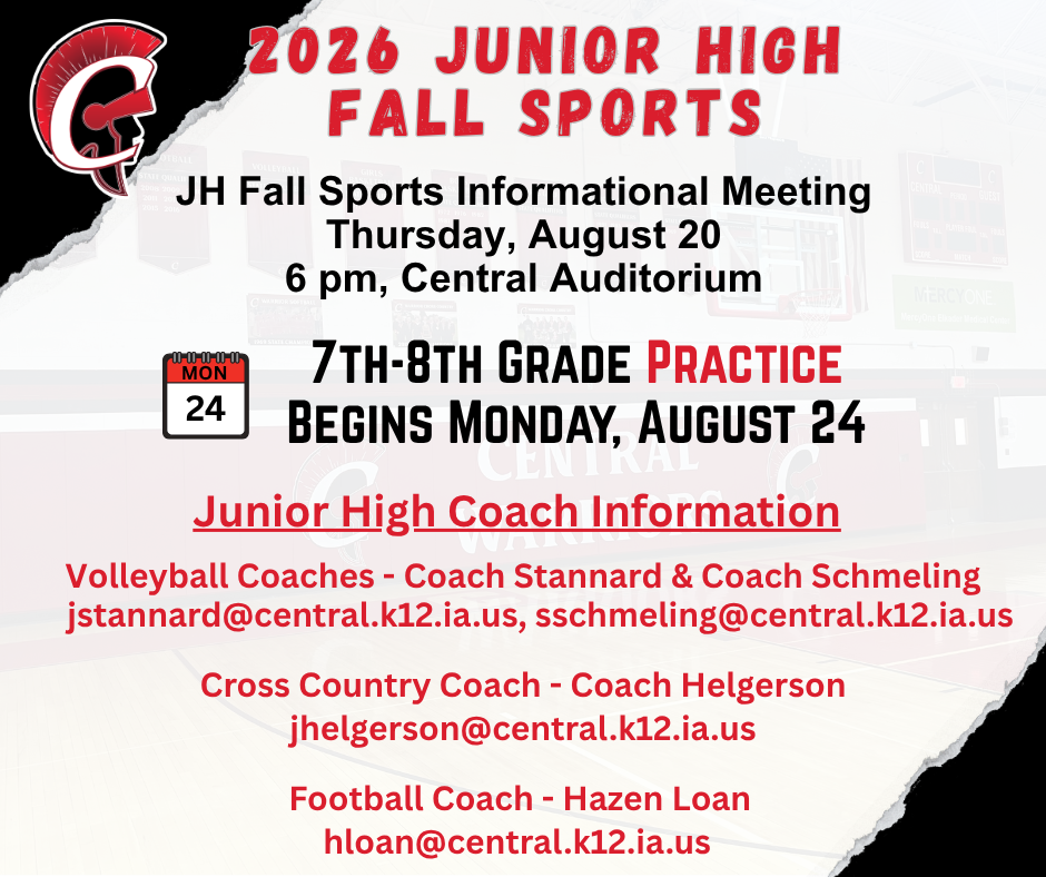 Fall sports practice