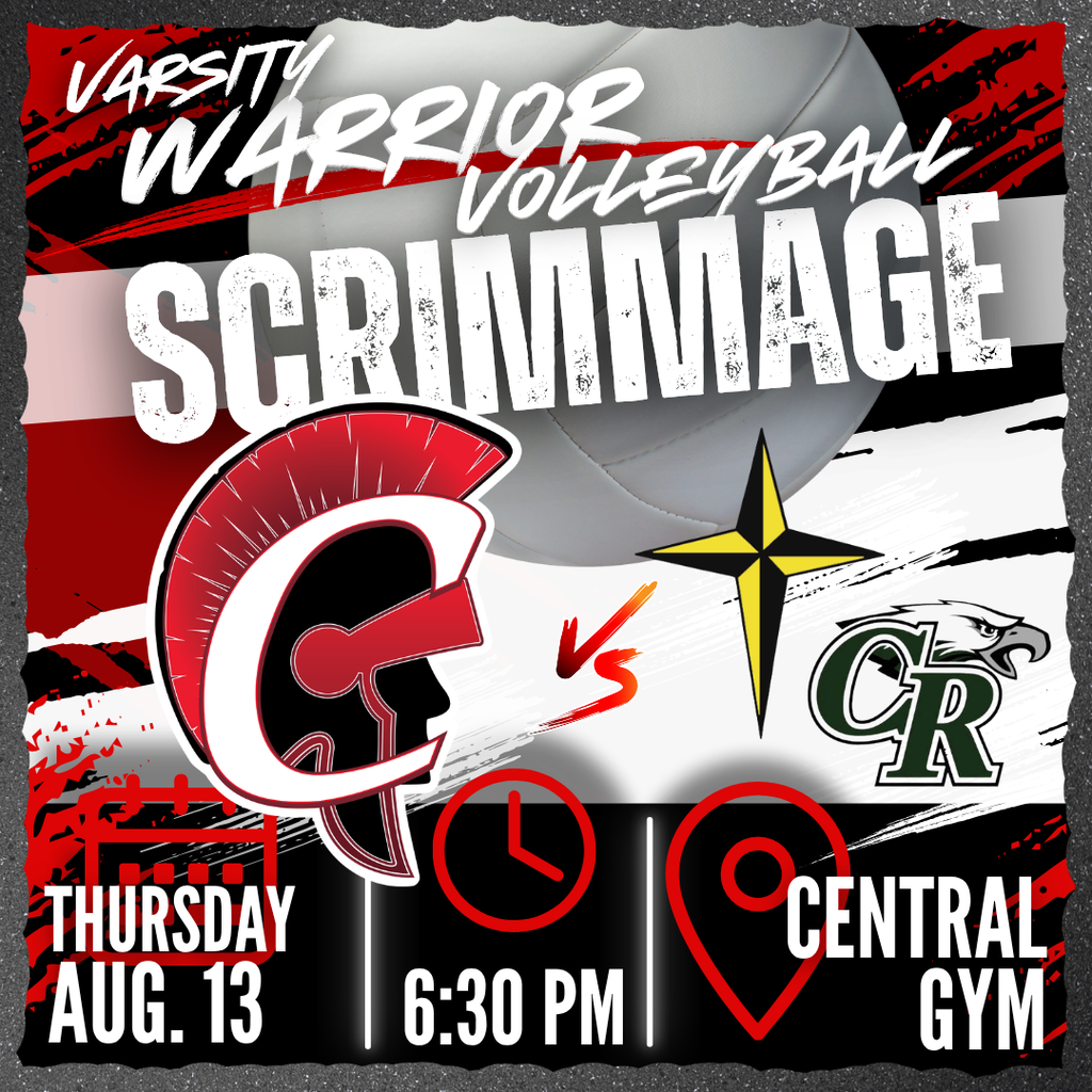 Volleyball Scrimmages start at 6:30pm