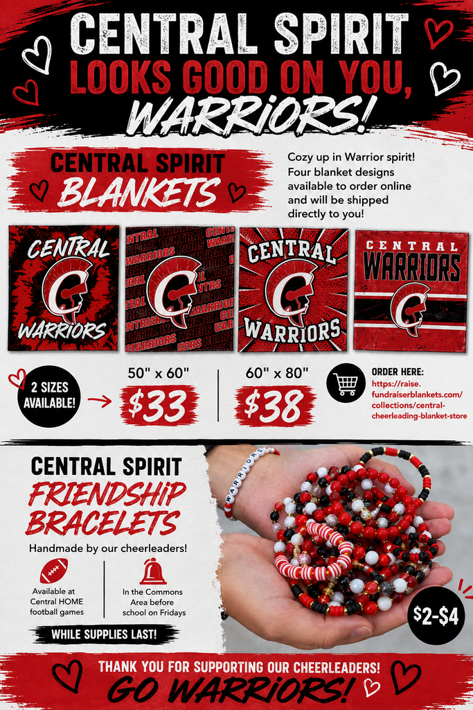 Central Cheerleading Fundraisers