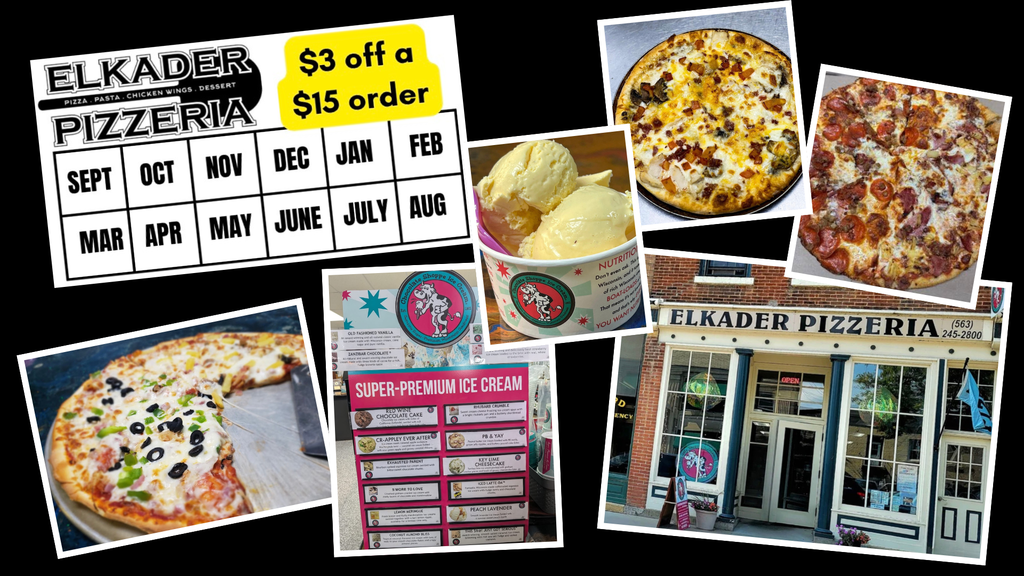 Elkader Pizzeria Loyalty Thank You