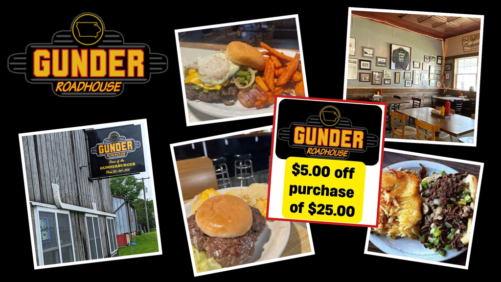 Thank you Gunder Roadhouse