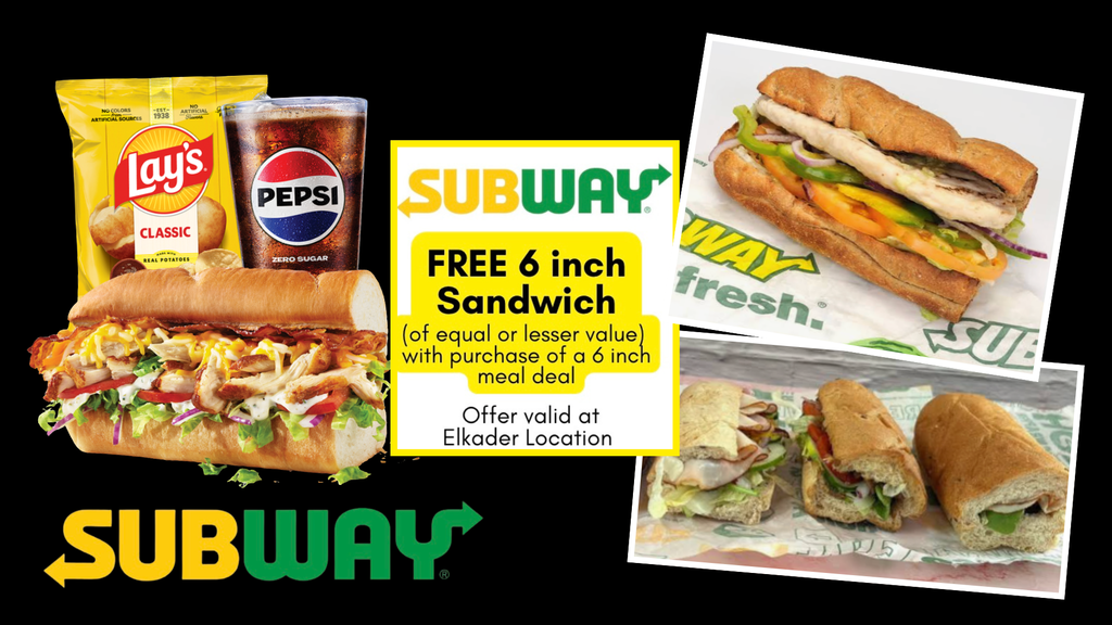 Thank you subway
