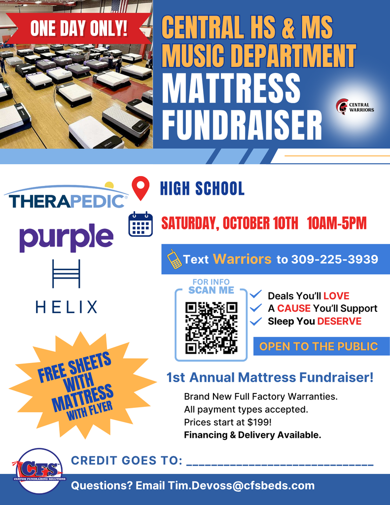 Mattress fundraiser